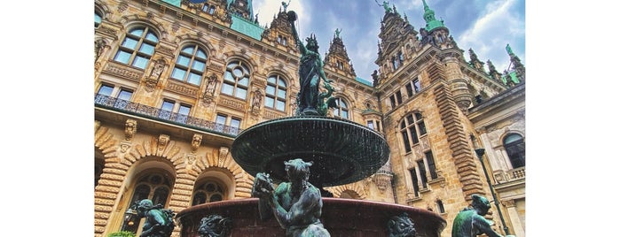 Hamburg Town Hall is one of To-visit in Hamburg.