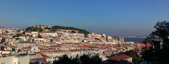 Miradouro de São Pedro de Alcântara is one of Top 10 favorites places in Lisbon, Portugal.