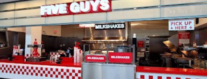 Five Guys is one of Create A ALL Fast Food Chains Tier List.