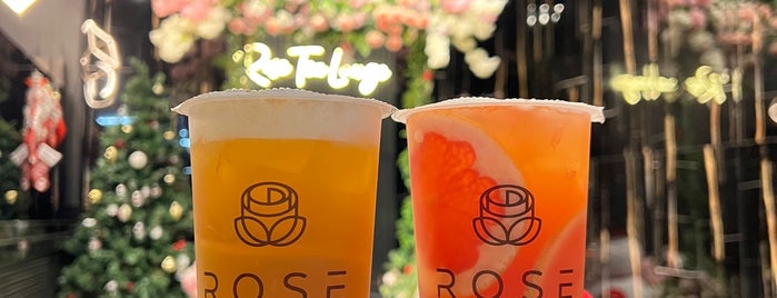 Rose Tea Lounge is one of SF Bay Area Best Boba.