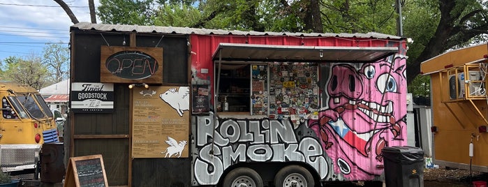 Rollin Smoke Barbeque is one of AUSTIN.
