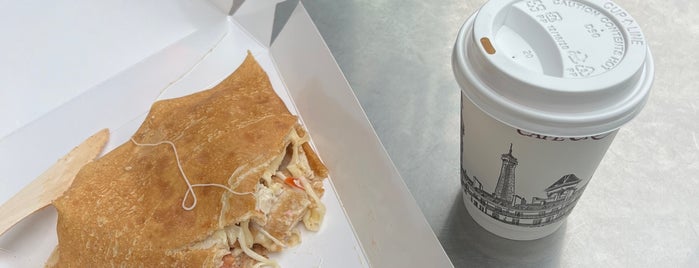 Cafe Crepe Express is one of Favorite Vancouver Spots.