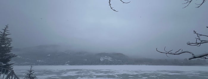 Green Lake is one of road to whistler.