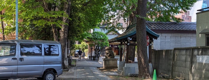 穏田神社 is one of 東京.