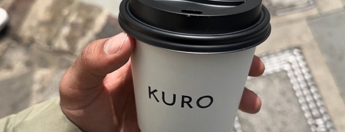 Kuro Coffee is one of สถานที่ที่บันทึกไว้ของ Jawharah💎.