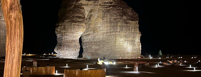 The Elephant Rock is one of مدينة العلا.