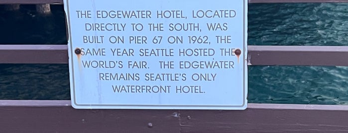 The Edgewater Hotel is one of The 15 Best Places with Scenic Views in Seattle.