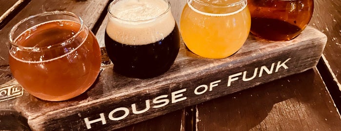 House of Funk Brewing is one of Vancouver.