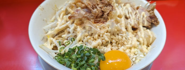 Yojinbo is one of 東京、二郎インスパイア系ラーメン 20選 - Time Out Tokyo.