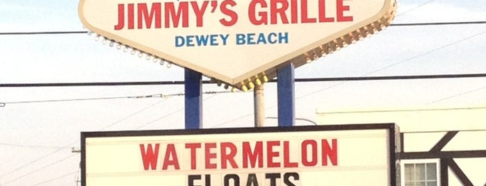 Jimmy's Grille is one of Dewey Beach Baby.
