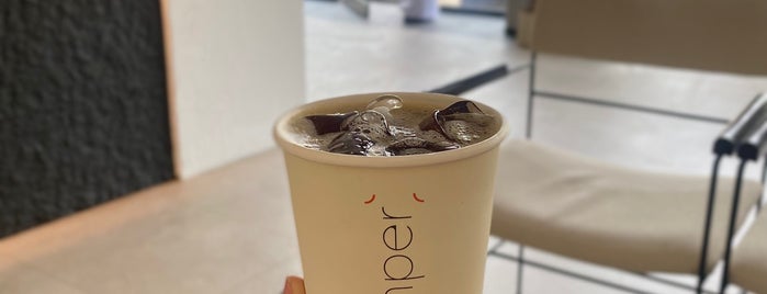 Temper Café is one of Riyadh’s coffees.