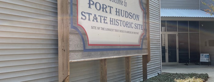 Port Hudson State Historic Site is one of Historic/Historical Sights-List 3.