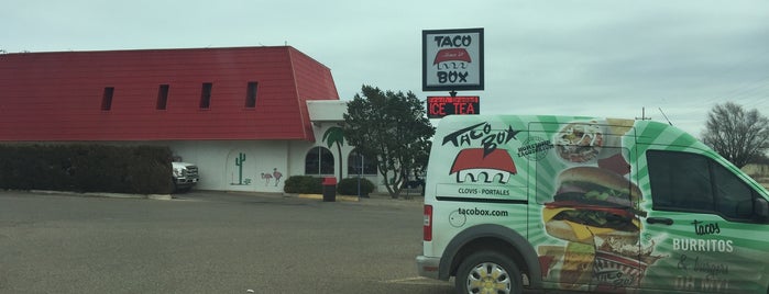 Taco Box is one of สถานที่ที่ Rick ถูกใจ.