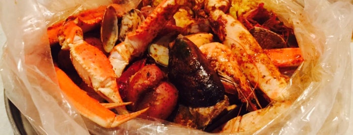 The Juicy Seafood is one of Locais salvos de Amanda.