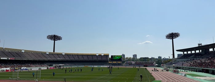 Urawa Komaba Stadium is one of サッカースタジアム.
