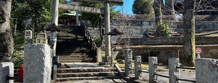 西向天神社 is one of 東京23区(東部除く)の行ってみたい神社.
