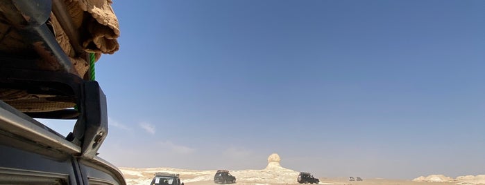 White Desert National Park is one of Egypt.