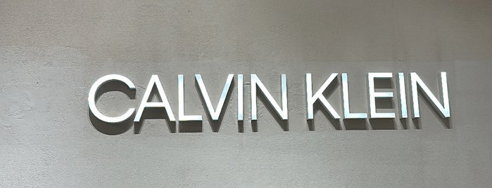 Calvin Klein is one of Riyadh.