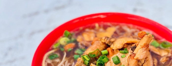 Duck Noodle Sungai Pinang is one of สถานที่ที่ Melvin ถูกใจ.