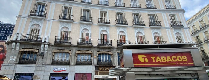 Plaza del Sol is one of Madrid.