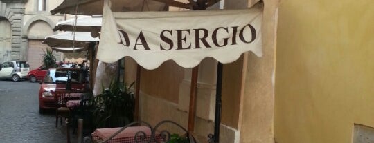 Restaurant Da Sergio is one of Rome.