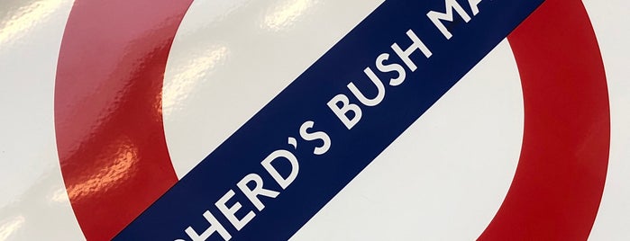 Shepherd's Bush Market London Underground Station is one of Stations - LUL used.