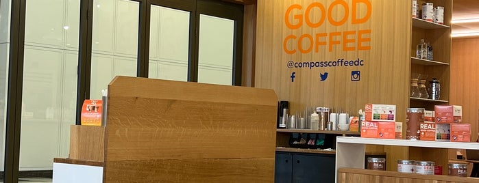 Compass Coffee is one of Locais curtidos por Matt.