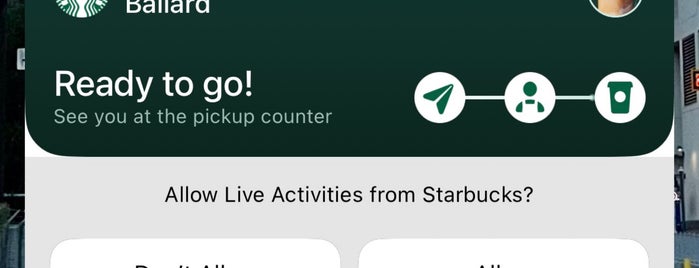 Starbucks is one of Clover at Starbucks.