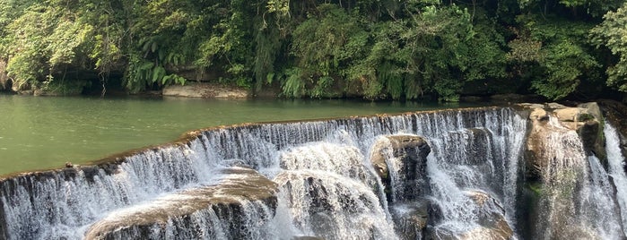 Shifen Waterfall is one of Places to go in Taiwan :D.