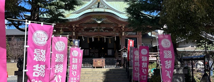 今戸神社 is one of 御朱印をいただいた寺社記録.