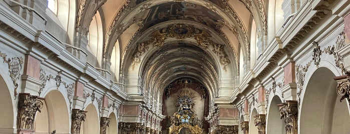 Bazilika sv. Jakuba Většího | Basilica of St. James the Greater is one of Pražské kostely.