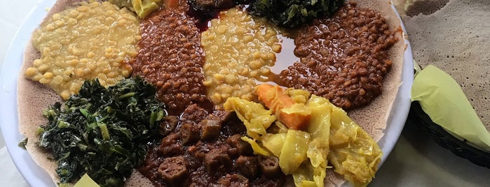 Queen Sheba Ethiopian Restaurant is one of On the Hill.