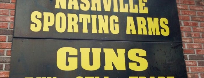 Nashville Sporting Arms is one of Gun Shops & Shooting Ranges.