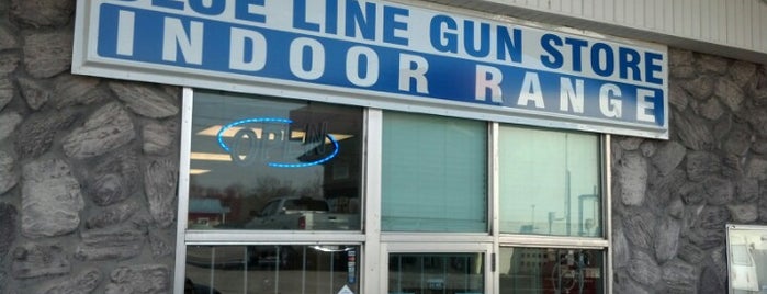 Blue Line Gun Store is one of Gun Shops & Shooting Ranges.