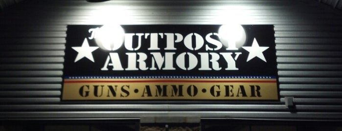 The Outpost Armory is one of Gun Shops & Shooting Ranges.