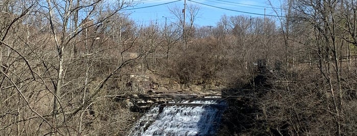 Cataract Falls at Mill Creek is one of CLE in Focus.
