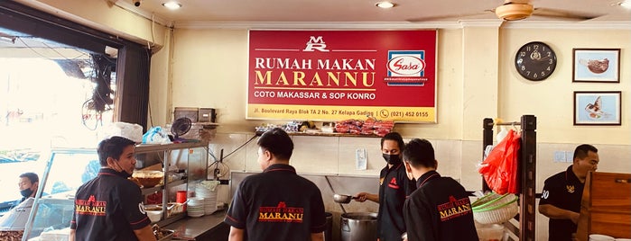 Rumah Makan Marannu is one of food jakarta.