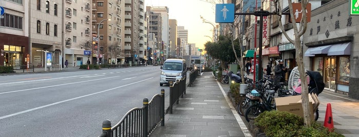 Kikuyabashi Intersection is one of 道路(都心).