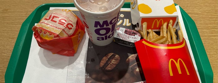 McDonald's is one of ファーストフード.