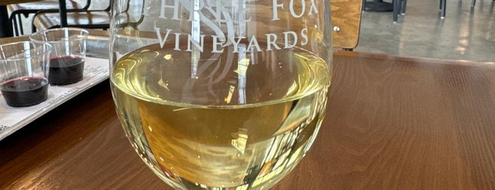 Three Fox Vineyards is one of VA Wineries (to do).