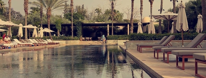 Four Seasons Resort Marrakech is one of sahara desert kingdom.