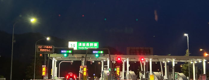 須坂長野東IC is one of 上信越自動車道.
