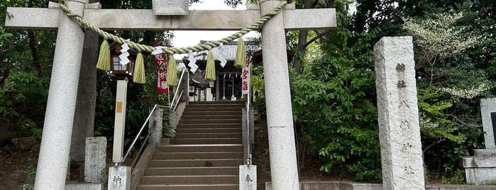 千束八幡神社 is one of 東京都大田区の神社.