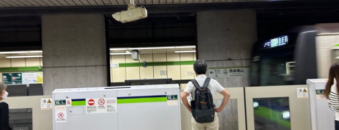 Bakuro-yokoyama Station (S09) is one of Tokyo Subway Map.