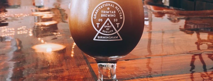 TrimTab Brewing Company is one of Birmingham Wifi.