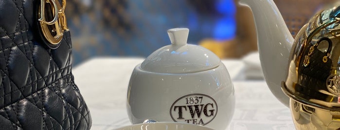 TWG Tea Salon & Boutique is one of สถานที่ที่ Ahmed ถูกใจ.