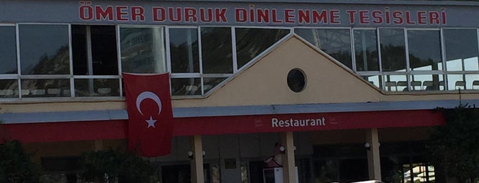Ömer Duruk Dinlenme Tesisleri is one of Avlarimdaki yerler.
