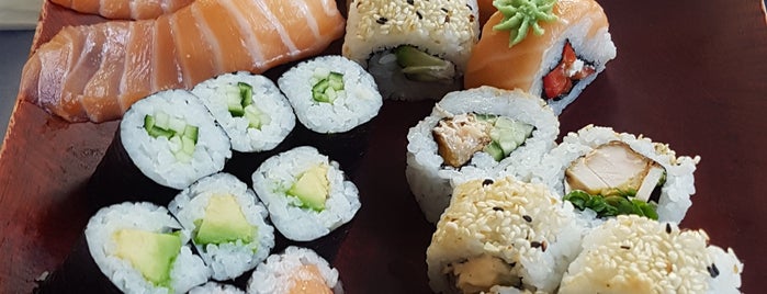 Sushi Oji is one of Lugares favoritos de Stefan.