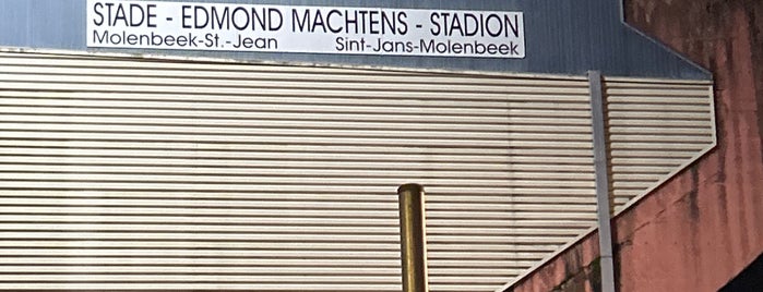 Stade Edmond Machtens is one of Stadiums Visited (B).