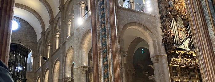 Catedral de Santiago de Compostela is one of Span. Jakobsweg.